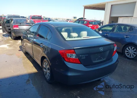 2012 Honda Civic Lx from USA, damaged, VIN 19XFB2F59CE022139